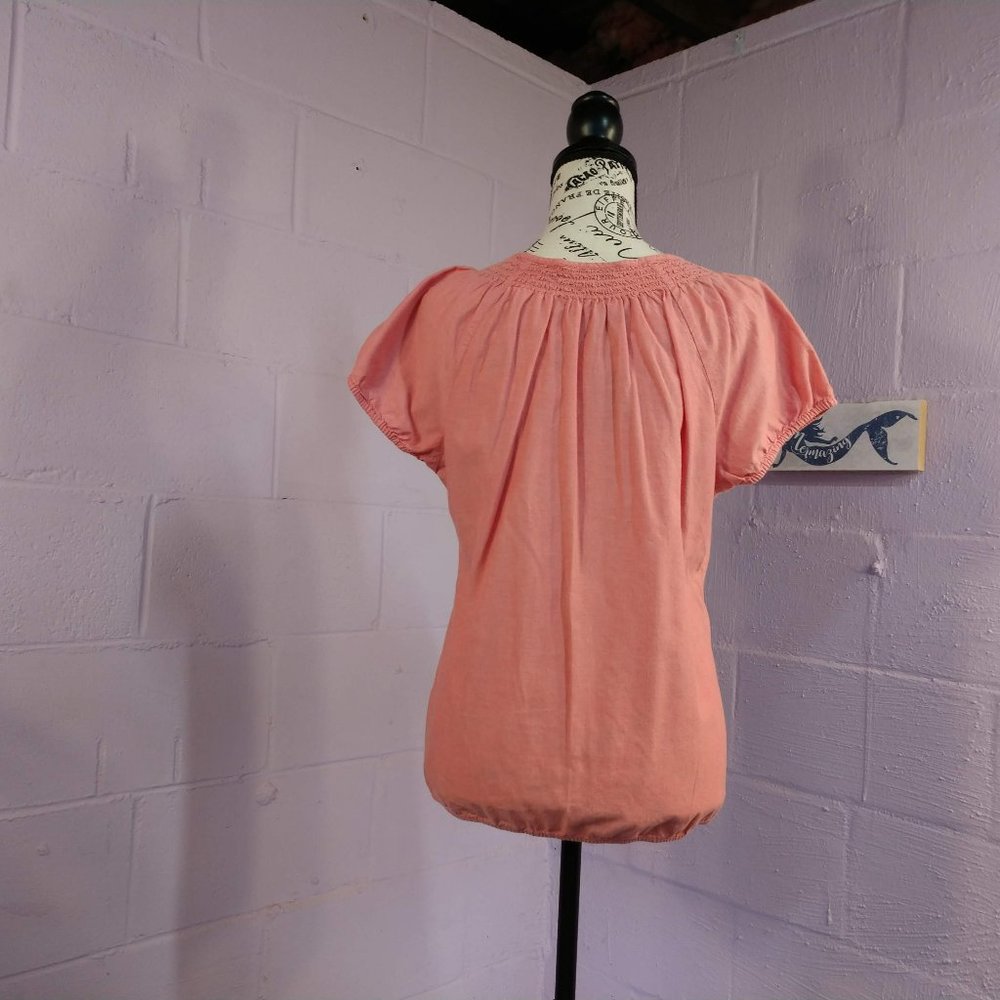 3 for $15 Croft and Barrow Coral Tee shirt - Picture 7 of 12